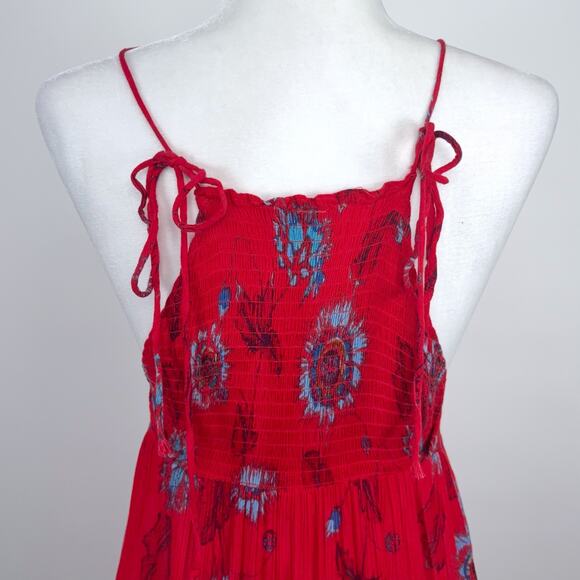 Intimately Free People Garden Party Floral Tiered Maxi Dress Size Small - Picture 7 of 16